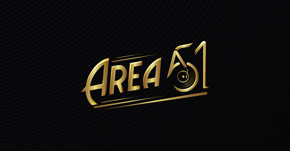 Area 52 logo - Dj logo - satyajit designs