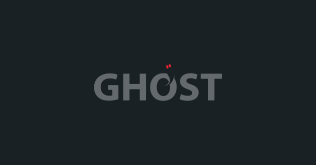 ghost concept logo design